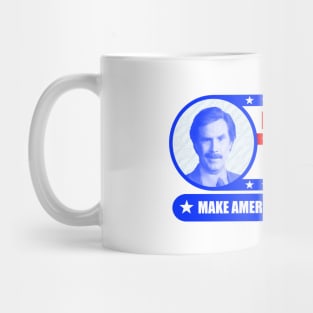 Ron Burgundy For President Political Anchorman Mug